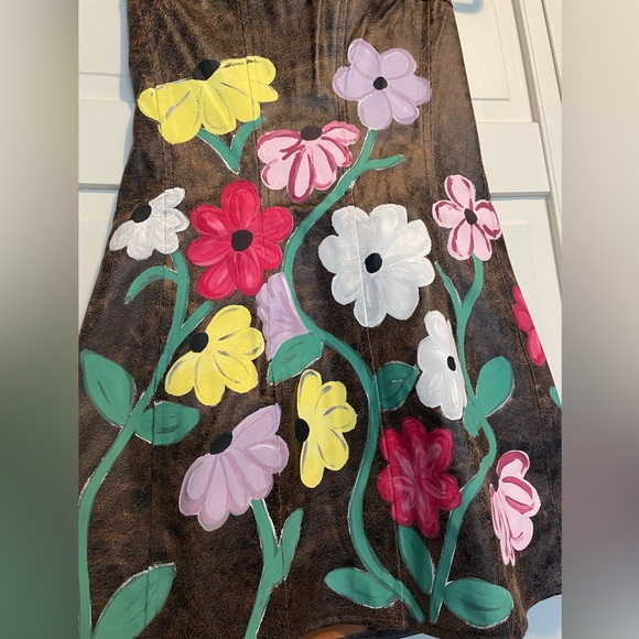 ERAS TOUR surprise song piano hand painted dress - Picture 2 of 5